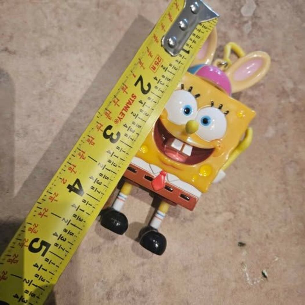 2004 SpongeBob Easter Bunny Keychain - Picture 3 of 4